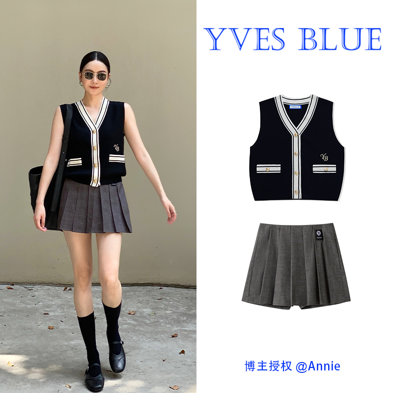 YVESBLUE短裙裤街头时髦