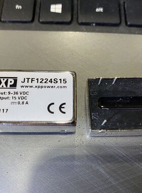 XP Power  电源模块 JTF1224S15 封装: DIP,31.8x20.3mm 全新原装