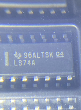 原装正品 SN74LS74ADR 丝印LS74A 封装SOP14 触发器芯片逻辑IC