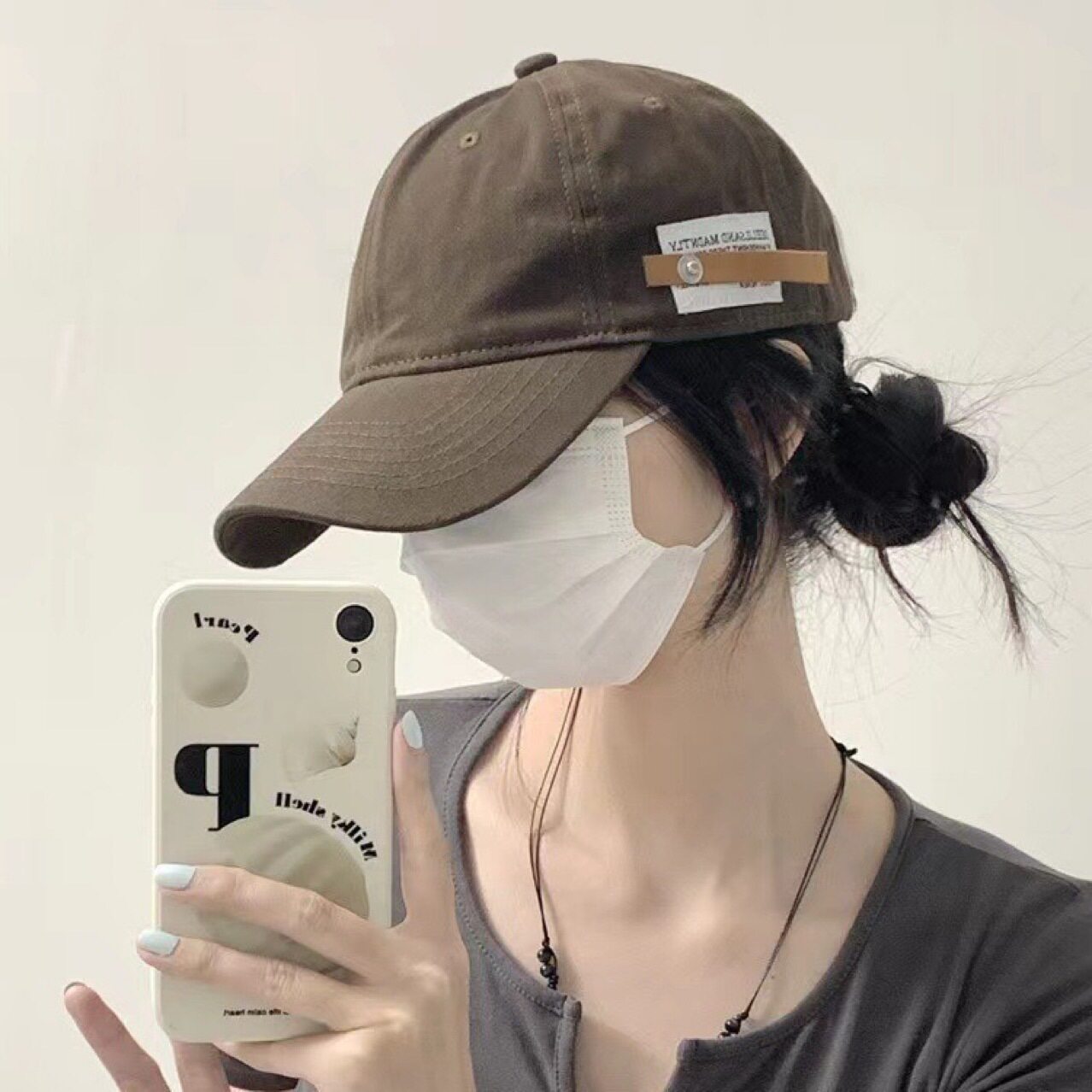 复古软顶显脸小棒球帽