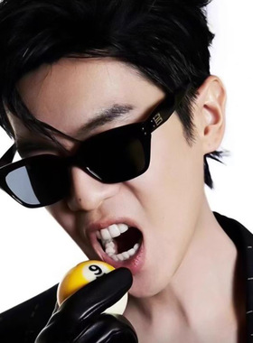 新款猫眼墨镜女士高档防紫外线