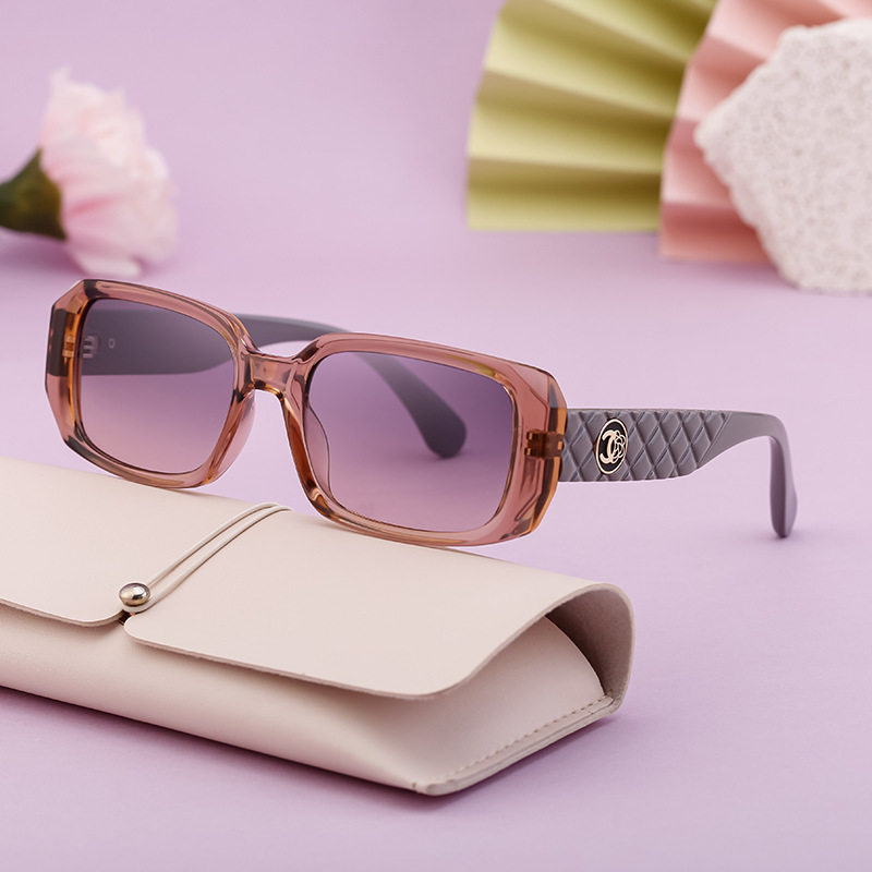 欧美时尚方框太阳镜女高级感方框墨镜女潮新款时尚,ZIPPO/瑞士军刀/眼镜,太阳眼镜,淘宝优惠券,粉丝福利购,淘宝优惠卷