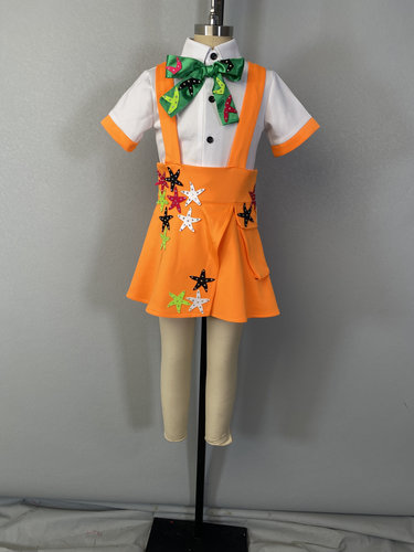 快乐露营日少儿演出服小荷风采表演服少儿舞蹈服艺术节