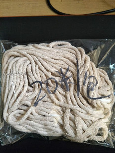 优质煤油炉供佛油灯全棉芯 全棉煤油炉灯芯棉灯芯直径4.5---5毫米