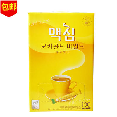 韩国进口东西麦馨摩卡三合一咖啡