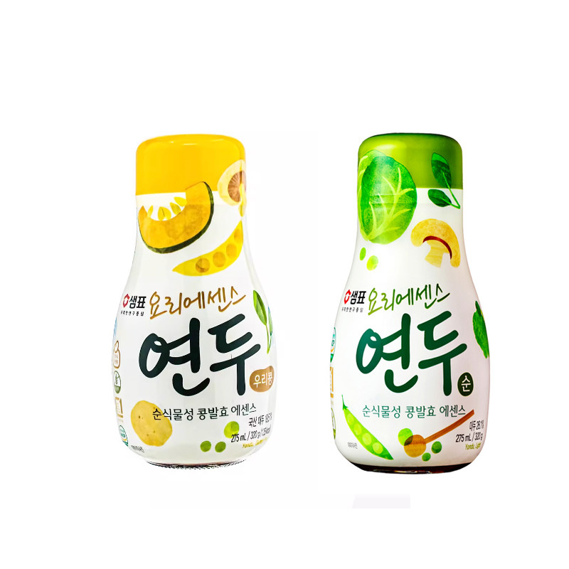进口韩国膳府然豆汁275ml大豆发酵调味汁韩式凉拌蔬菜炒饭海带汤