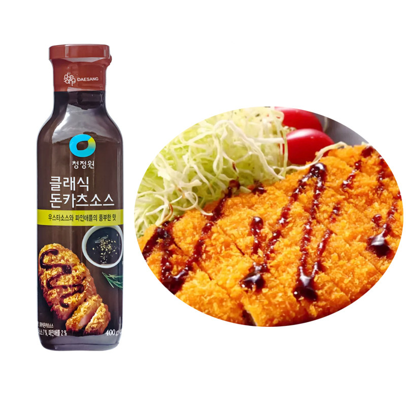 清净园韩国进口400g炸猪排盖饭汁图片