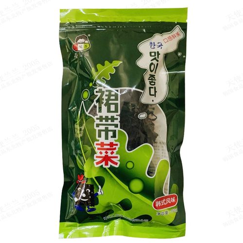 小伙子海带干裙带菜100g