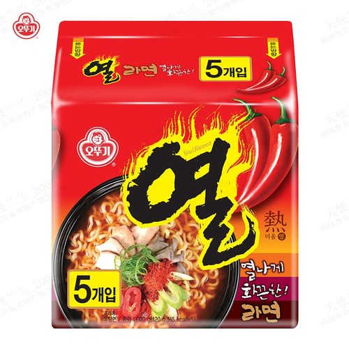 韩国进口不倒翁热拉面