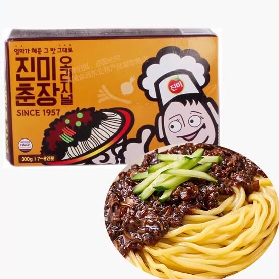 韩国炸酱面用真味炸酱300g进口春酱韩餐韩式炸酱面杂酱拌面