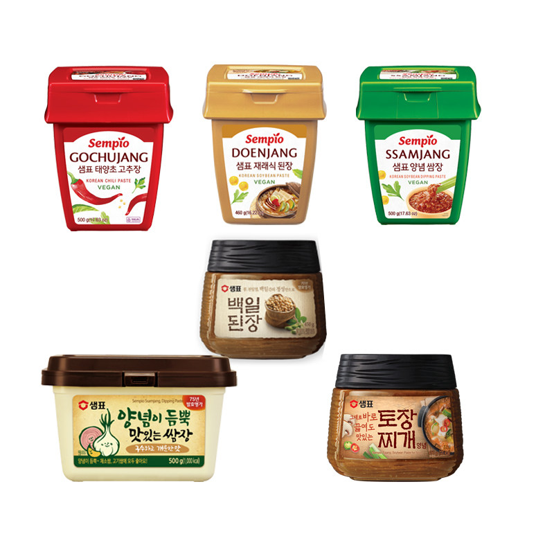 韩国进口膳府辣椒酱烤肉蘸酱蒜蓉酱拌饭甜辣酱炒年糕火锅大酱汤用