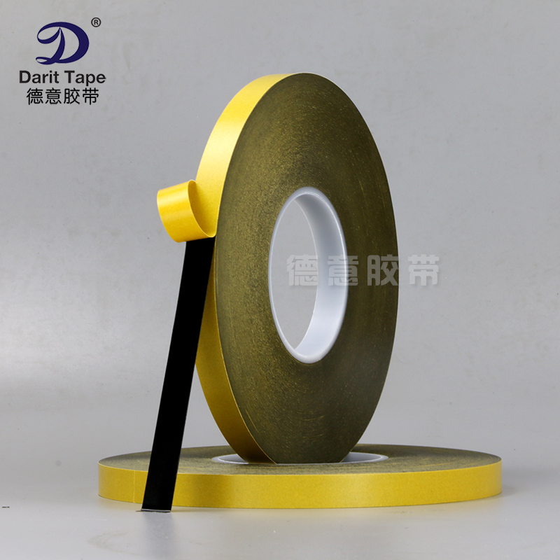 超强力黑色PET双面胶遮光黑色耐高温无痕双面胶带 超薄手机维修胶