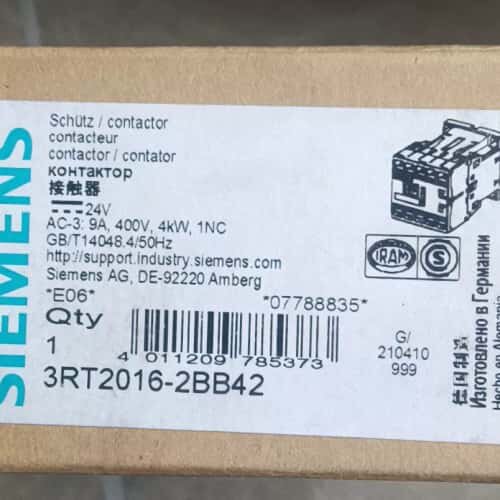 议价接触器 3RT2016-2BB42 DC24V可维修