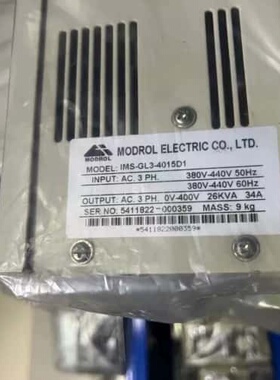 议价IMS-GL3-4015D1 蒙德变频器380V15KW 成可维修