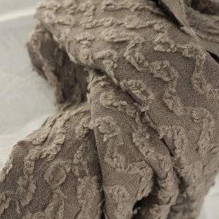 美醉一色不够！精纺山羊绒睫毛流苏须围巾大尺寸精绣长巾KAKA特惠