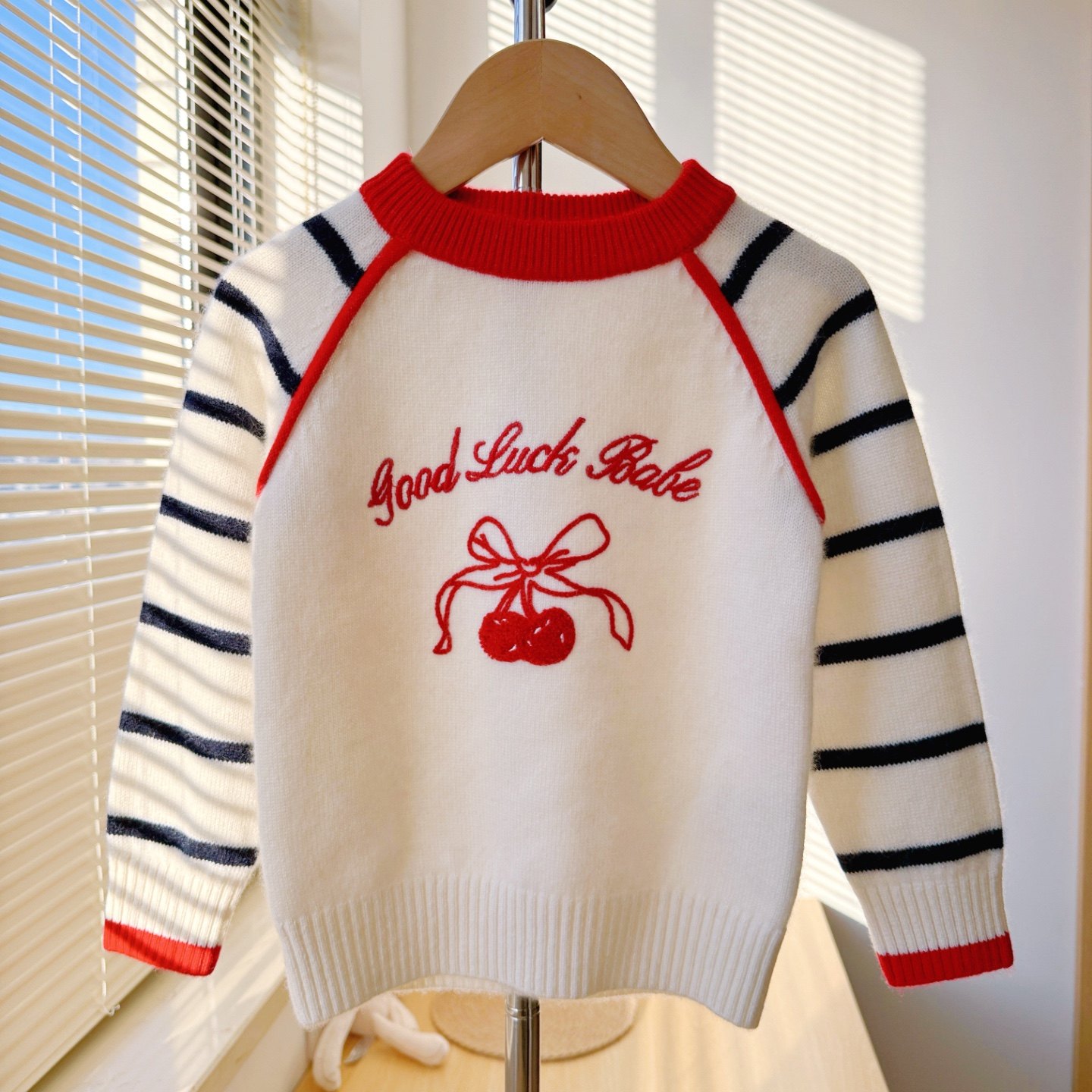 洪叶云台条纹儿童羊绒衫女大童羊毛衫宝宝加厚针织男童红色毛衣,童装/婴儿装/亲子装,毛衣/针织衫,淘宝优惠券,粉丝福利购,淘宝优惠卷