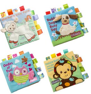 0-1-3岁婴儿布书早教书宝宝布书立体儿童布书撕不烂婴儿益智玩具