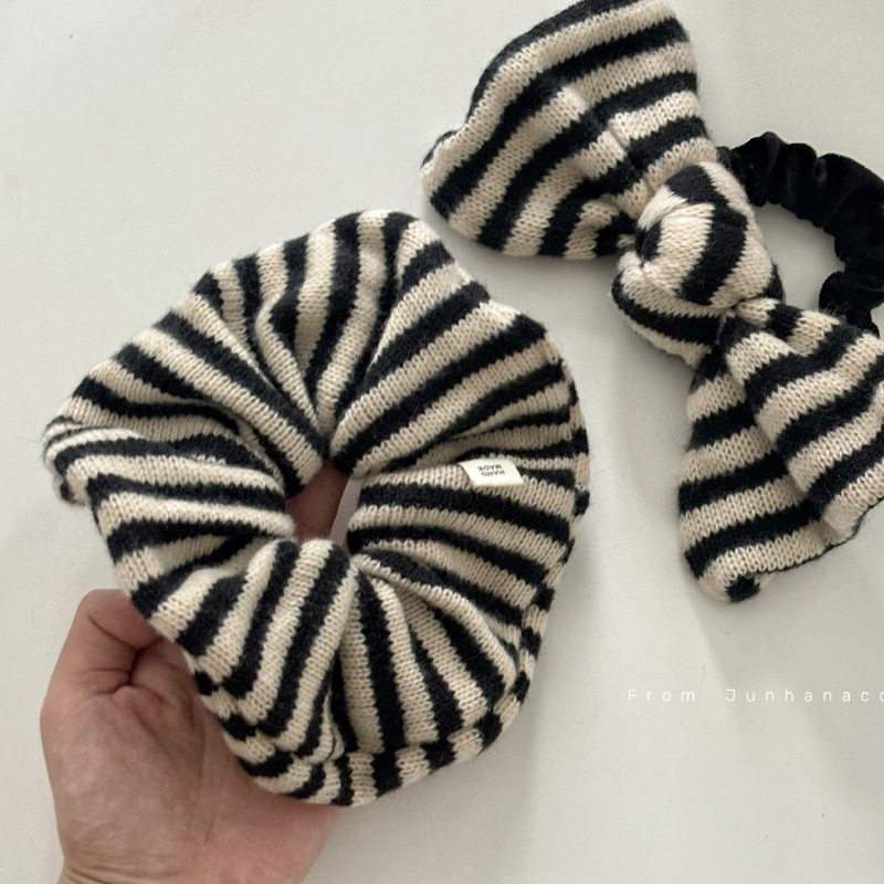 韩国条纹蝴蝶结发圈法式气质发夹发绳设计师款头绳发饰,饰品/流行首饰/时尚饰品新,发饰,淘宝优惠券,粉丝福利购,淘宝优惠卷