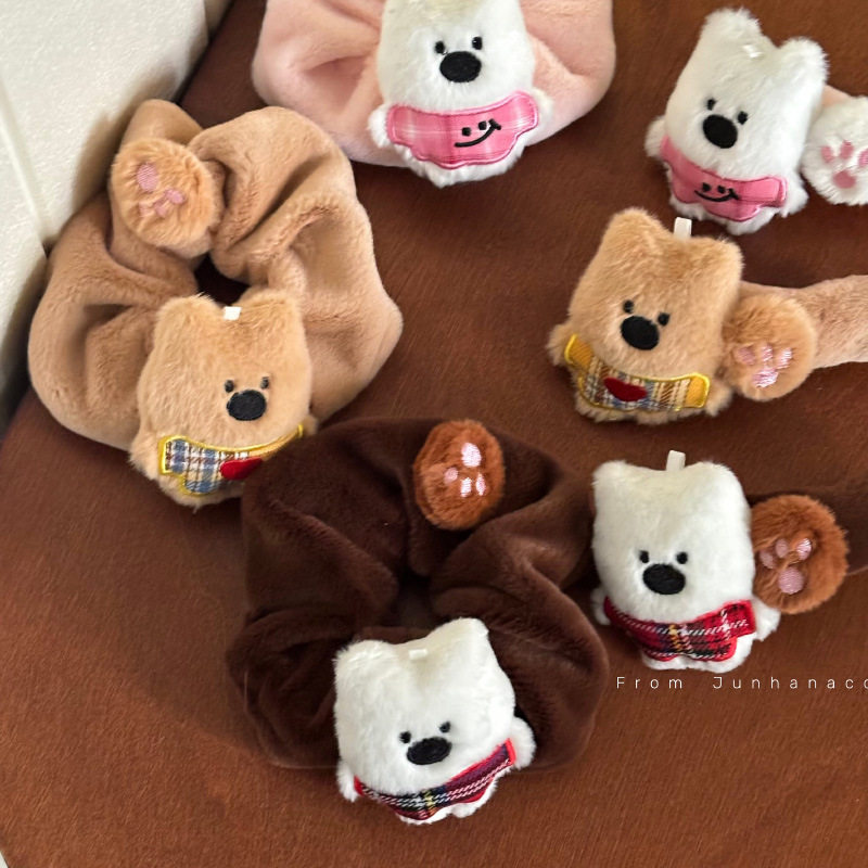 毛绒格纹小狗发夹可爱鸭嘴夹大号发卡大肠发圈发绳头饰新款发饰,饰品/流行首饰/时尚饰品新,发饰,淘宝优惠券,粉丝福利购,淘宝优惠卷