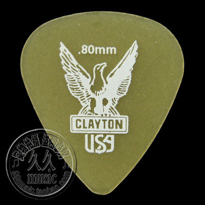买15免邮◆四皇冠正品 Clayton Ultem Gold 金猛禽 标准 吉他拨片