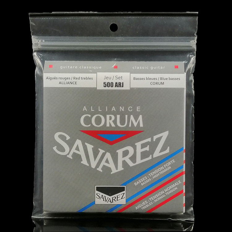 法国Savarez萨瓦列斯古典吉他琴弦500ARJ混合张力复合纤维套弦