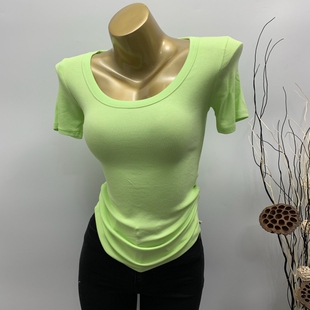 显瘦低U领短袖 要性感就穿它 弹力T恤INS超火网红同款 店主自留