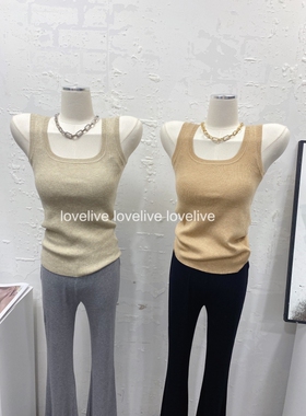 品质很NICE！人人穿显瘦U领宽肩带遮副乳吊带背心韩国INS秋冬打底