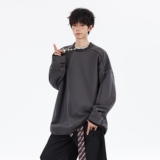 趋势 可二开 25秋装设计款大码宽松卫衣外套JK105 P60控88,女装短外套,电商A031,电商基地 趋势 可二开 25秋装设计款大码宽松卫衣外套JK105 P60控88,女装短外套,电商A031,电商基地