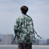 外景花衬衫2026春装新款宽松大码港风男士长袖衬衫CS05P48控68，男装衬衫，电商A031