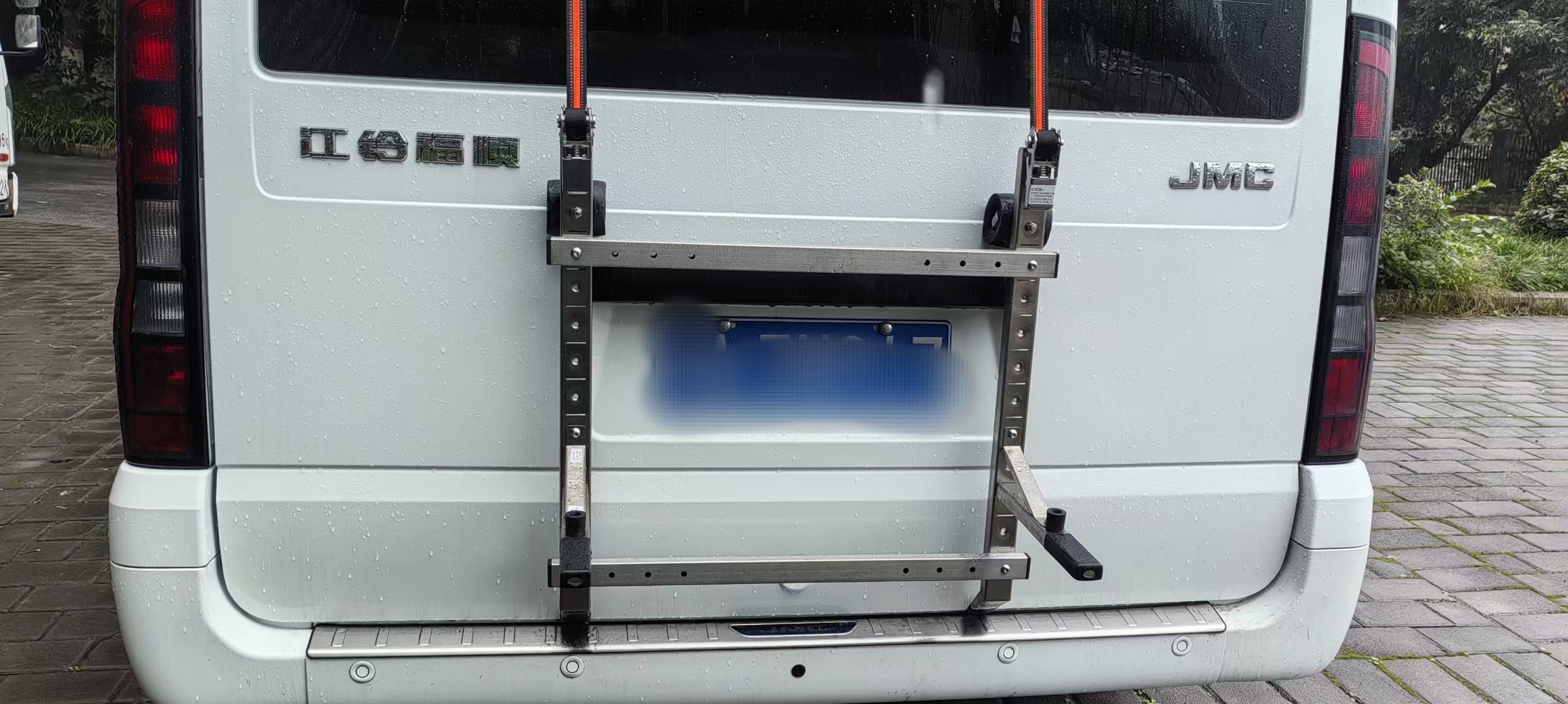 便携钢自创露营钓鱼挂电动车