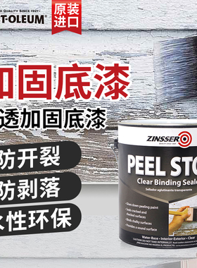 美国进口Zinsser渗透加固底漆抗碱抗裂室内室外墙面