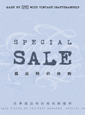 CYCLIC VINTAGE 往季孤品断码清仓特价 / 非质量问题不支持退换