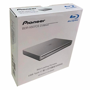 XS07CS吸盘式 Pioneer先锋蓝光刻录机BDR USB Type C外接超薄光驱