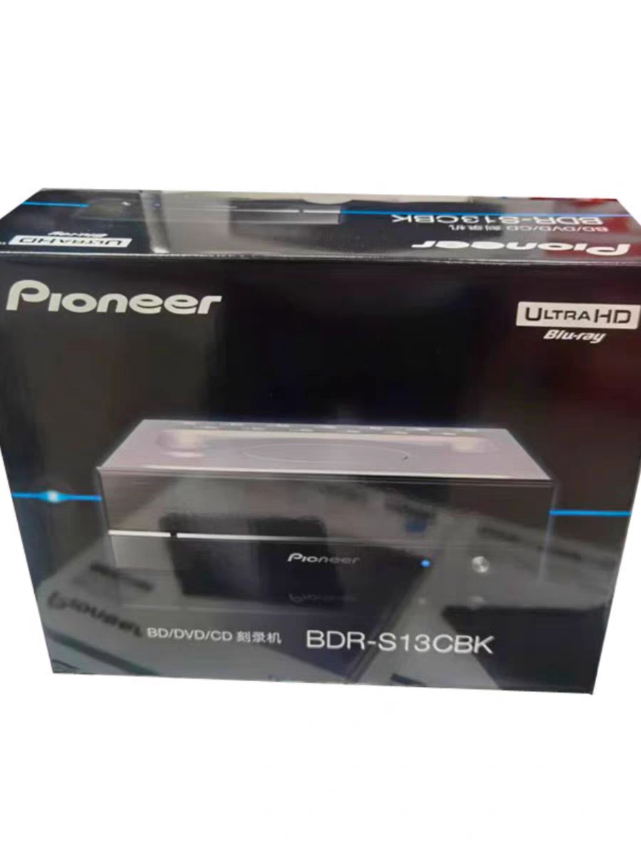 Pioneer先锋BDR-S13CBK 4K蓝光刻录机BD光盘驱动器4kuhd台式机光