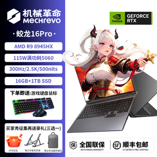 机械革命蛟龙16pro蛟龙16pro潮玩版 300hz180hz高端电竞游戏本