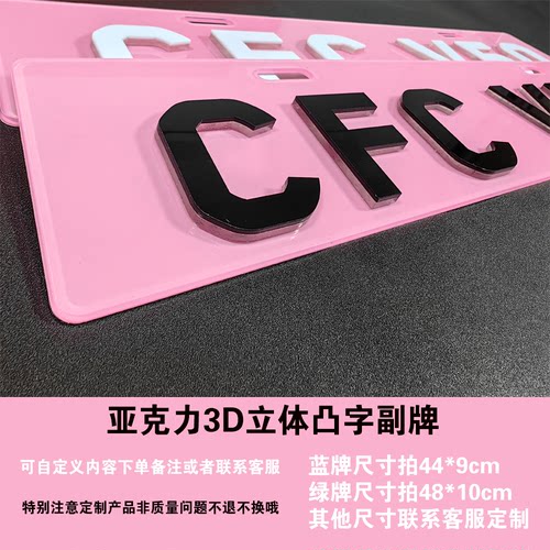 汽装饰牌电摩托车下面小牌副牌