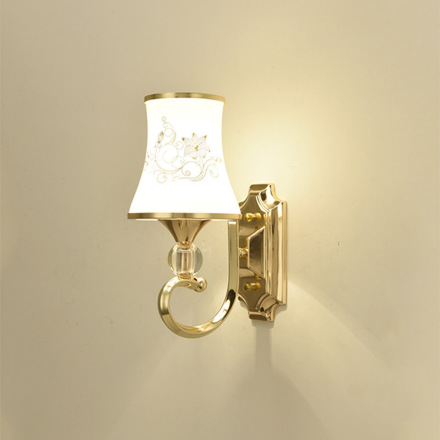 轻奢极简壁灯卧室床头书房餐厅客厅电视背景墙壁楼梯过道金色灯具