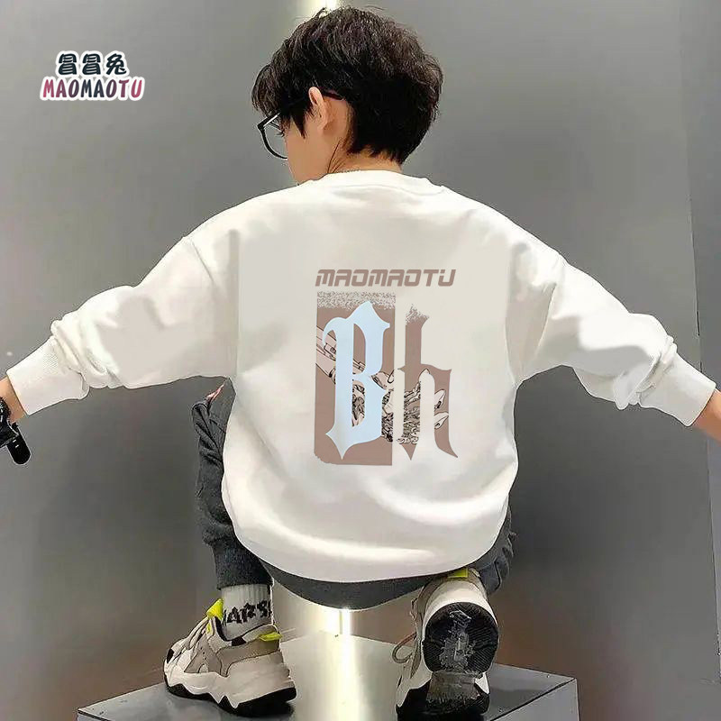 儿童装2026春秋薄款男童卫衣卫衣/绒衫