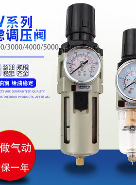 AW4000-04 AW3000-03 AW5000-10 SMC型 过滤调压减压阀 AW2000-02
