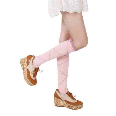 华高双装粉色ins潮风女士丝袜