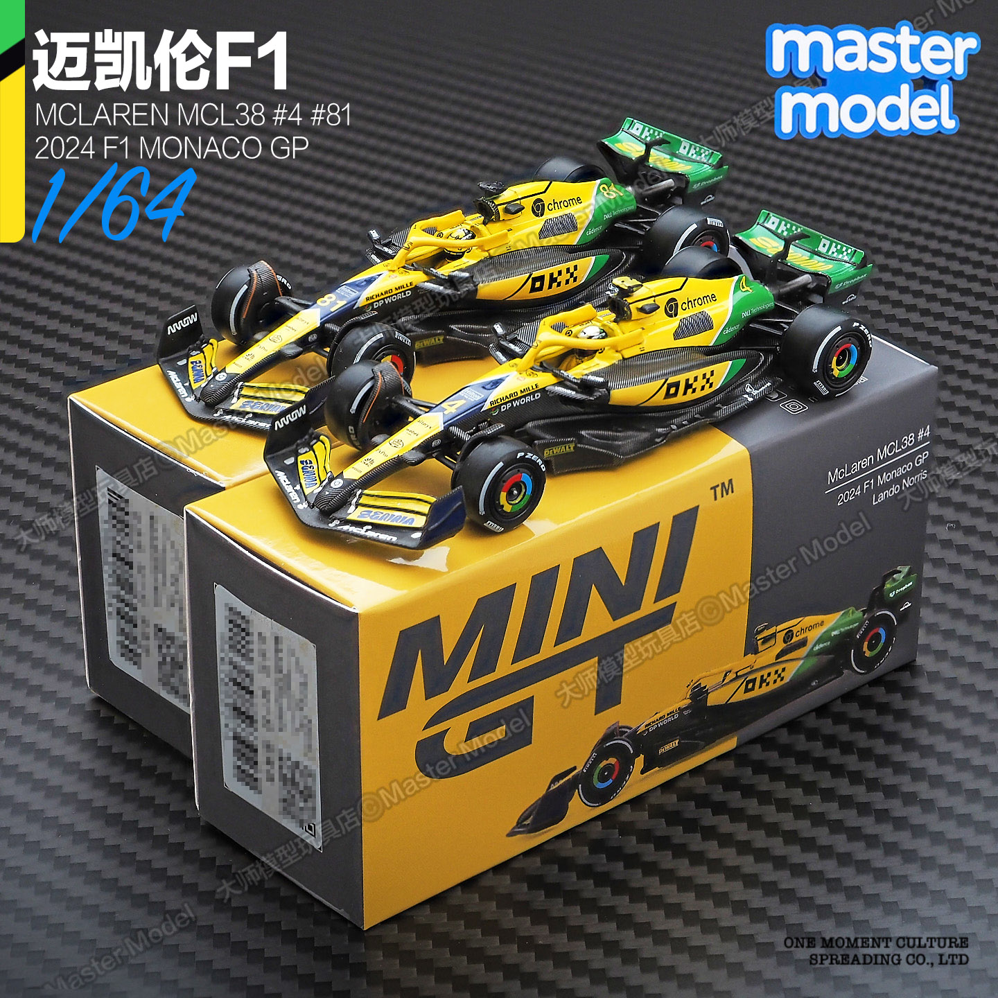 MINIGT164迈凯伦F1赛车2024图片