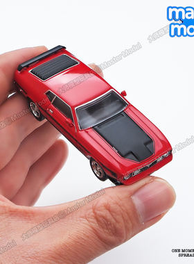 MINIGT现货1比64福特野马Mach1 1971红合金汽车模型肌肉车#1122