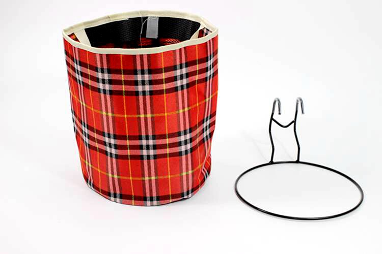 Panier pour vélo en toile - Ref 2257228 Image 4