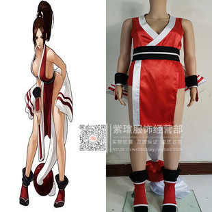 cosplay女装日系动漫二次元情趣拳皇不知火舞全套日本cos来图定制