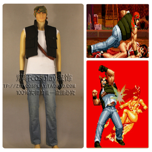 cosplay男装拳皇拉尔夫日本cos动漫服刀剑乱舞古风民国风来图定制