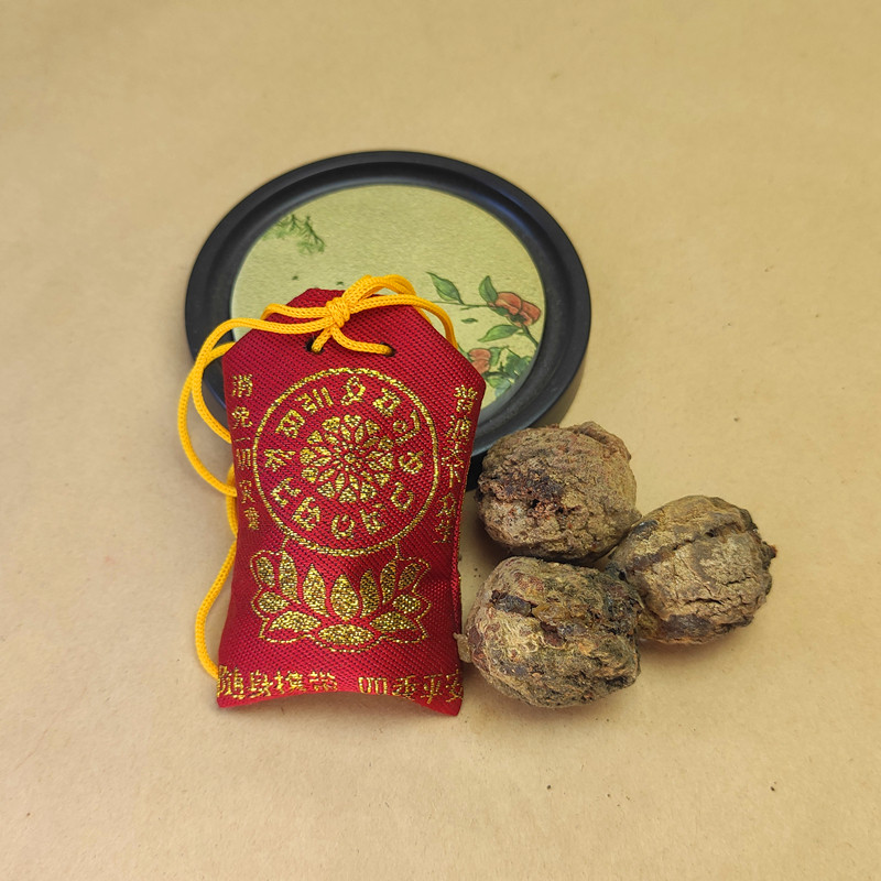 正宗正月摘桃枭恋枝不落地手工桃核手串吉祥转运招财压百魅保平安