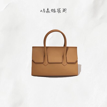 轻奢真皮女包包简约商务通勤气质百搭大容量手提包单肩斜挎托特包