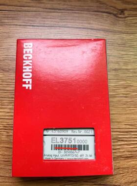 询价BECKHOFF倍福模块 BK9050 KL4004 EL3751 全新原装正品议价议