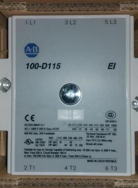 询价*现货销售*AB接触器 100-D115EA11 100-D115A00 AC220V 现货