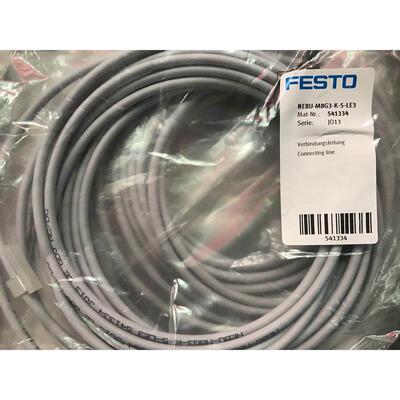 询价【正品】 FESTO 连接电缆 NEBU-M8G3-K-5-LE3 541334 假货白